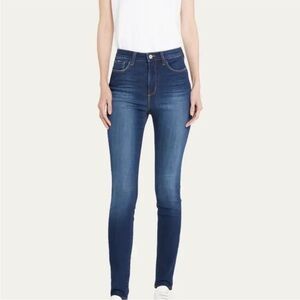 L'AGENCE Marguerite High Rise Skinny
Jeans Baltic Wash Size 25